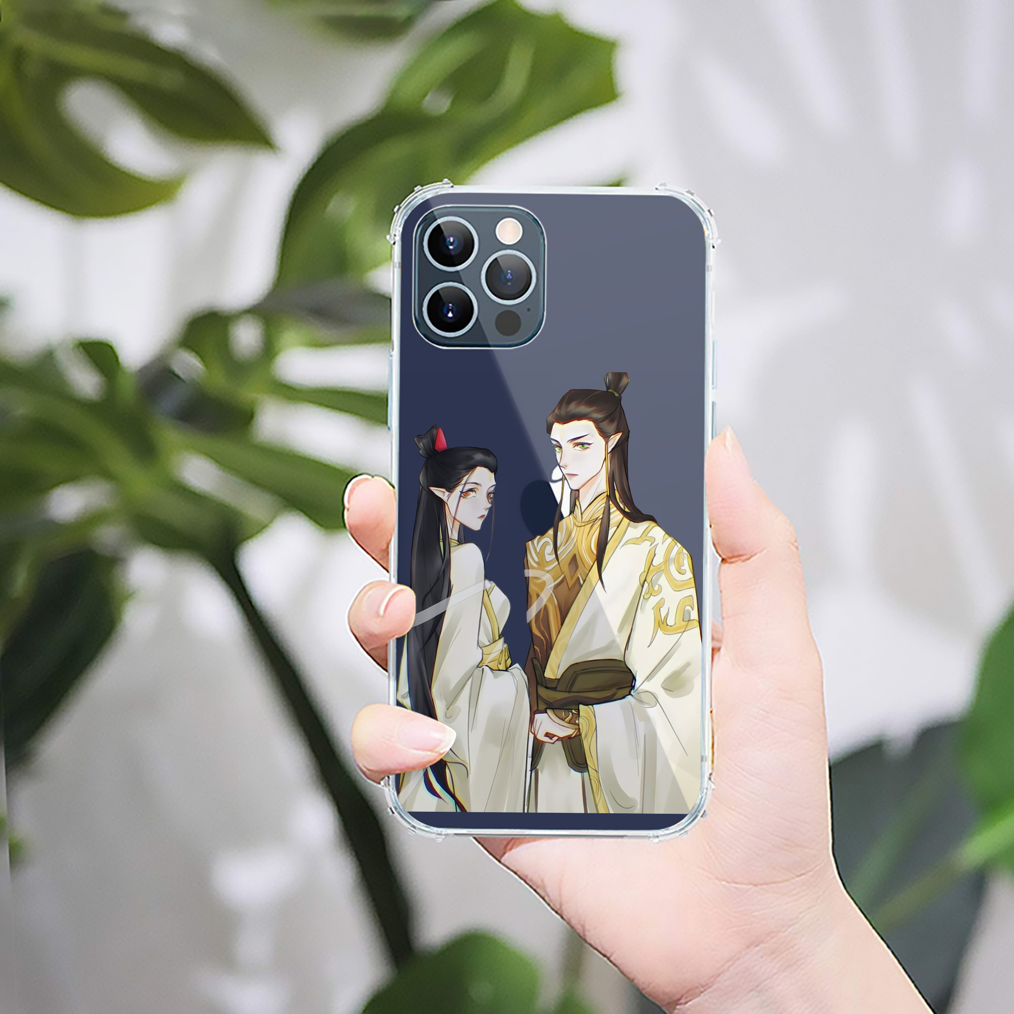 （画像用） Ne Zha 2 ナタ 魔童の大暴れ 【iPhone 12シリーズ対応】透明スマホケース（クリアソフトケース）